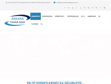 Tablet Screenshot of ankaratikaniklikacma.com